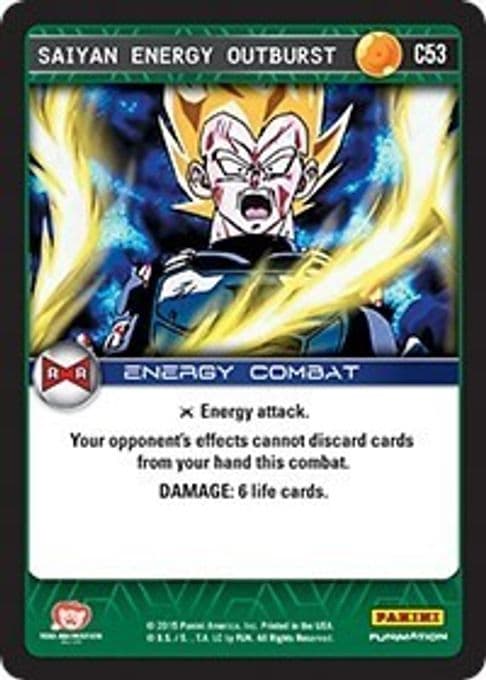 Saiyan Energy Outburst