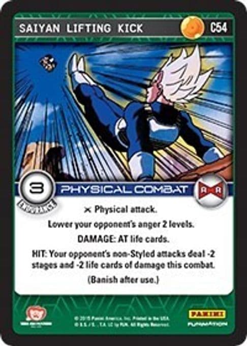 Saiyan Lifting Kick