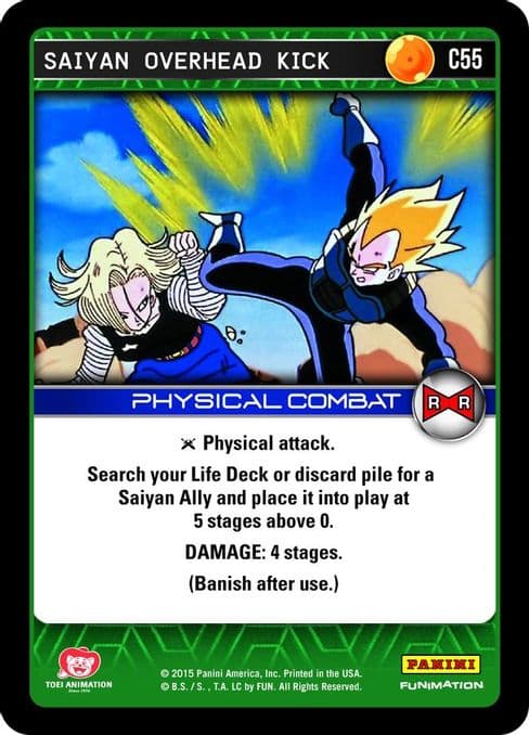 Saiyan Overhead Kick