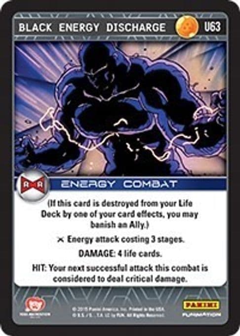Black Energy Discharge