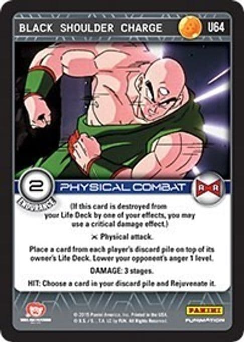 Black Shoulder Charge