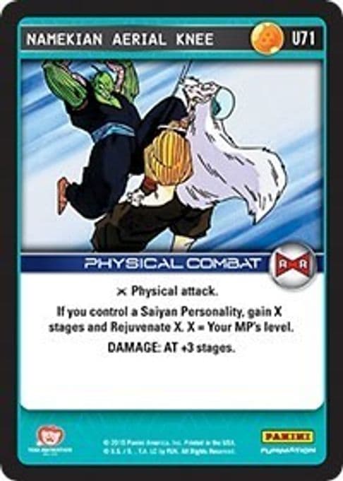 Namekian Aerial Knee