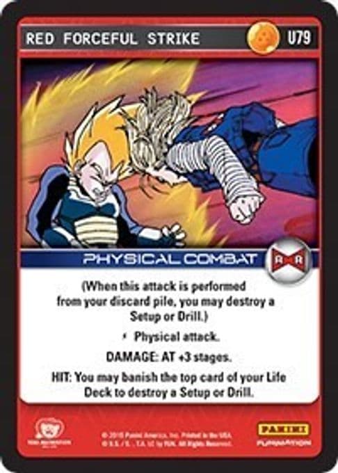 Red Forceful Strike