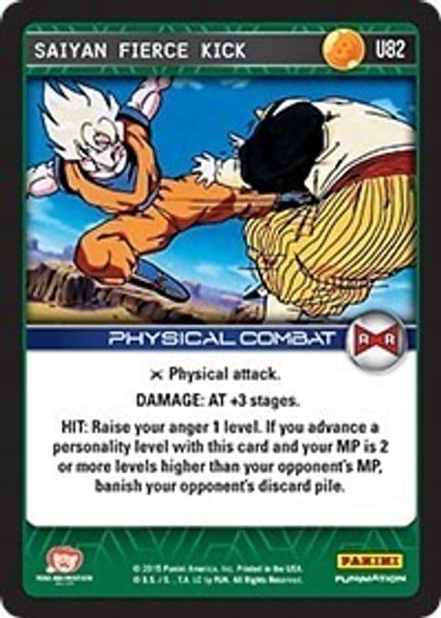 Saiyan Fierce Kick