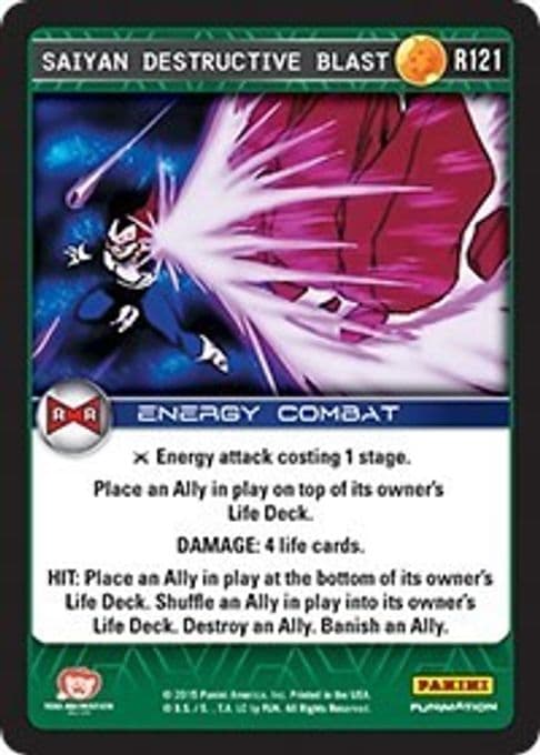 Saiyan Destructive Blast