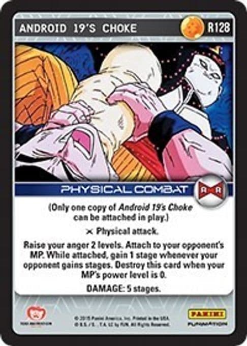 Android 19's Choke