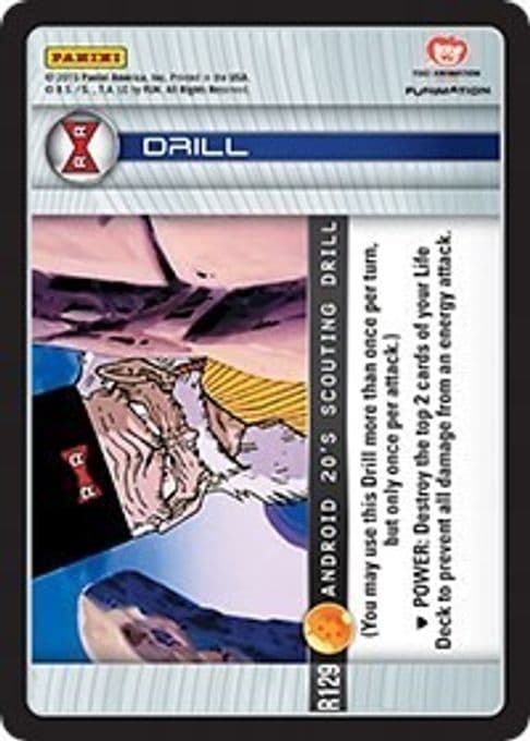 Android 20's Scouting Drill