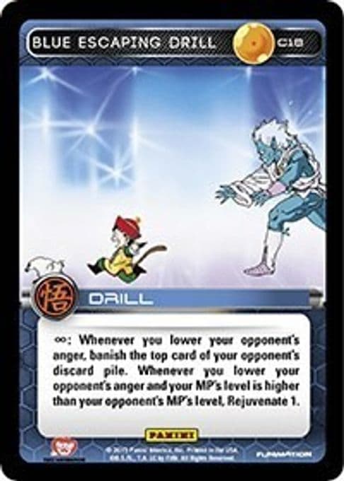 Blue Escaping Drill