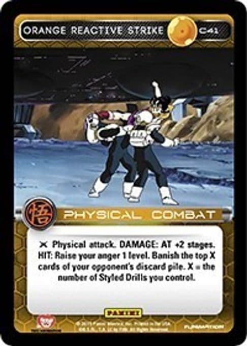 Orange Reactive Strike