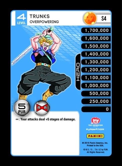 Trunks - Overpowering (Rainbow Parallel Foil)