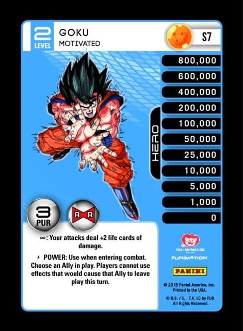 Goku - Motivated (High Tech Foil)