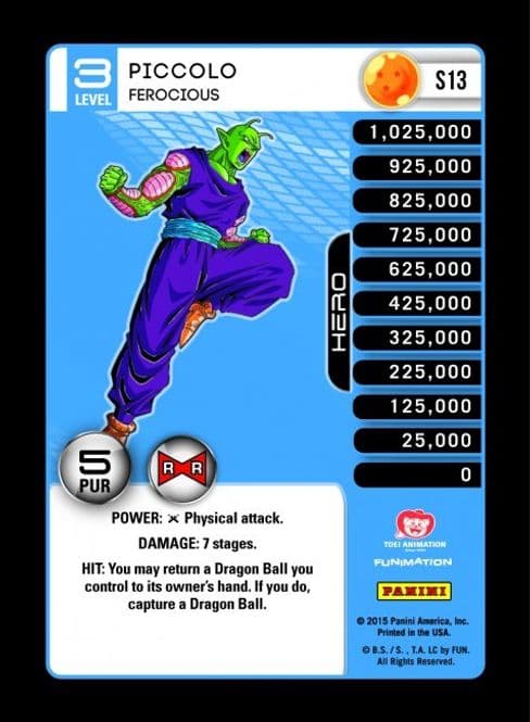 Piccolo - Ferocious (High Tech Foil)