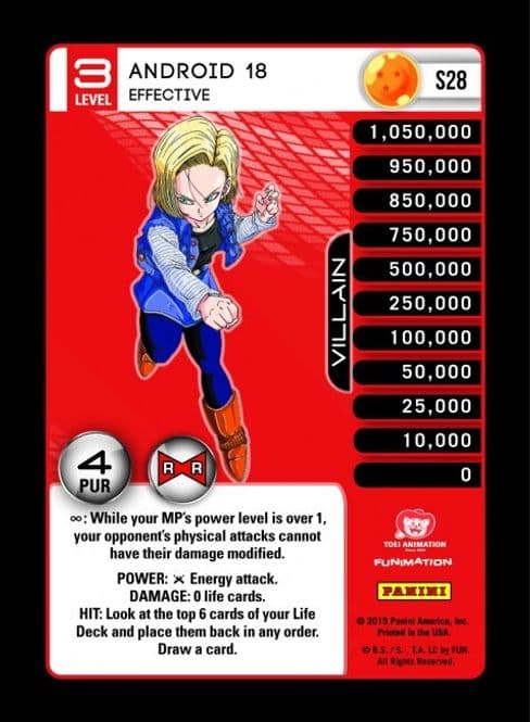 Android 18 - Effective (Rainbow Parallel Foil)
