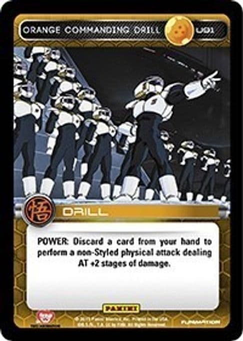 Orange Commanding Drill