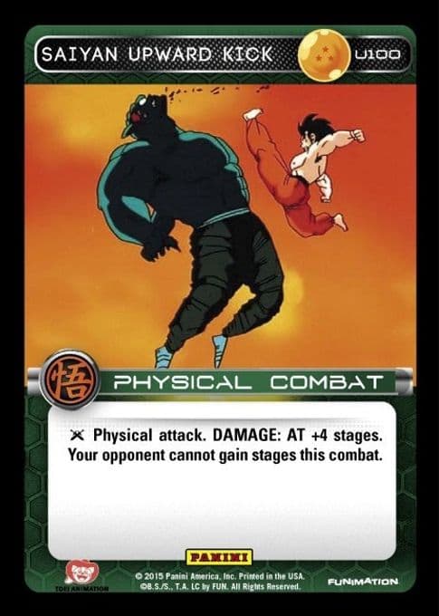 Saiyan Upward Kick