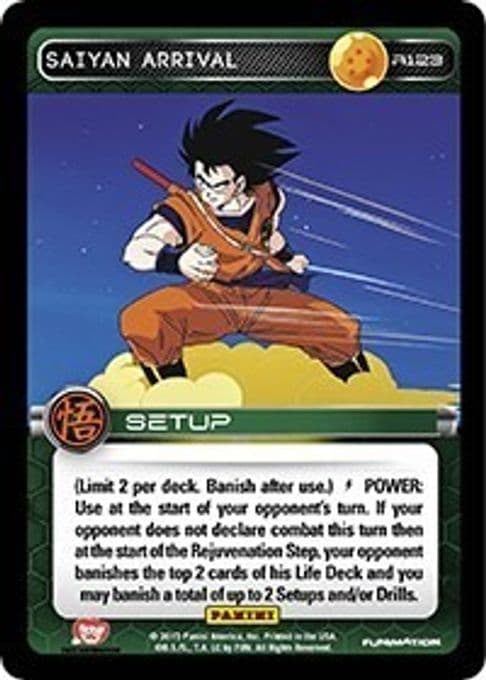 Saiyan Arrival