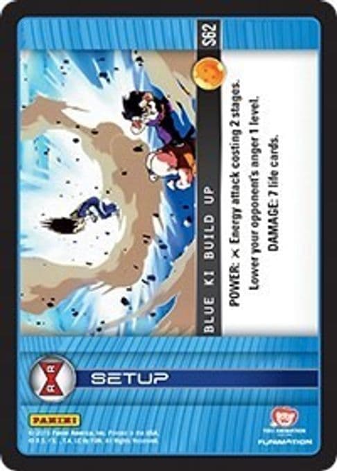 Blue Ki Build Up