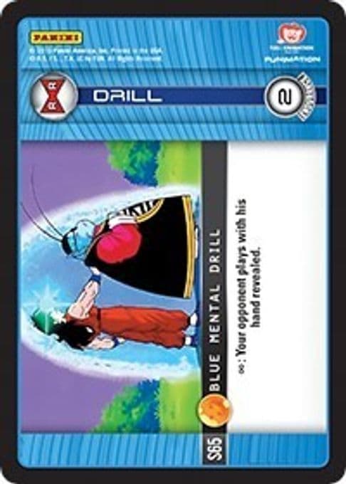 Blue Mental Drill