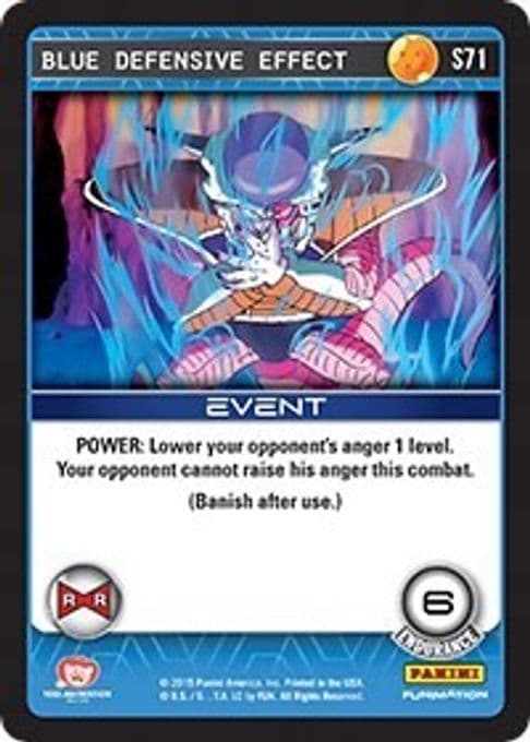 Blue Defensive Effect