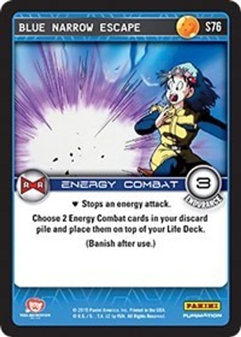 Blue Narrow Escape