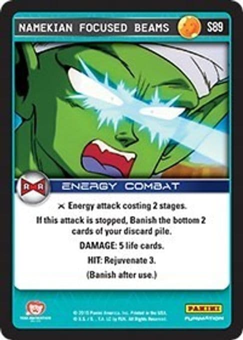 Namekian Focused Beams