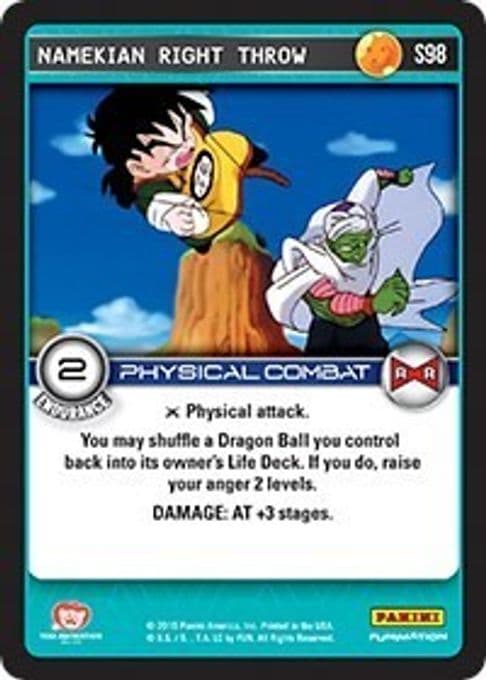 Namekian Right Throw