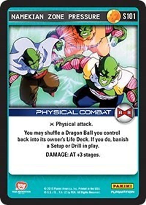 Namekian Zone Pressure