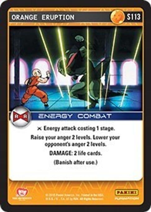 Orange Eruption