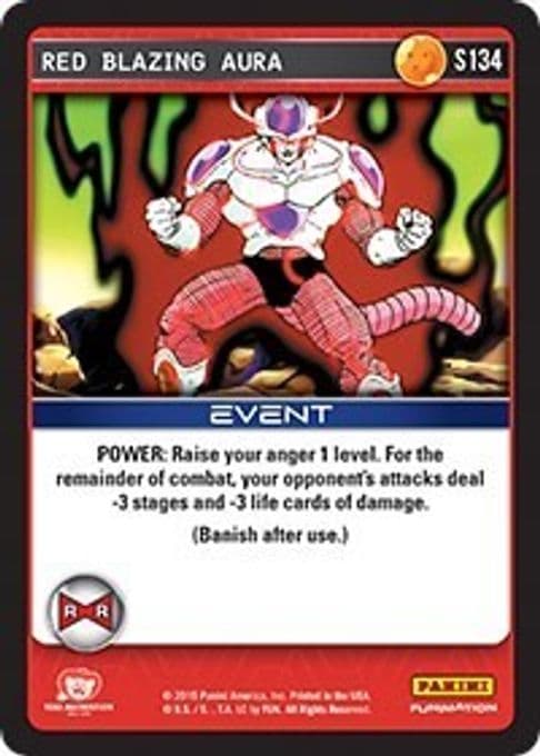 Red Blazing Aura