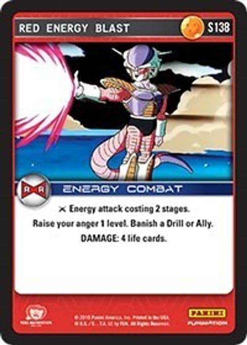 Red Energy Blast