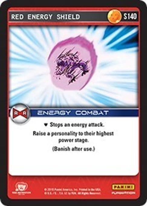 Red Energy Shield