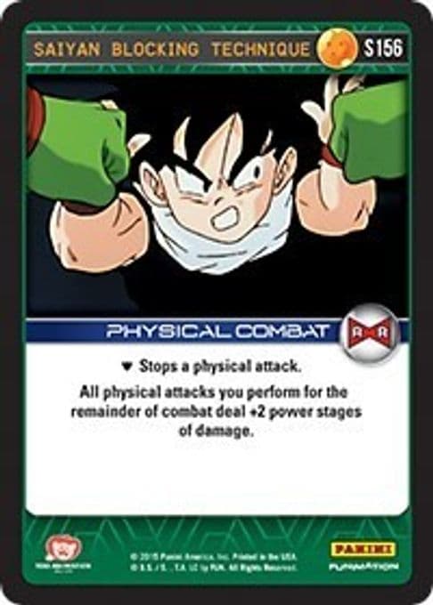 Saiyan Blocking Technique