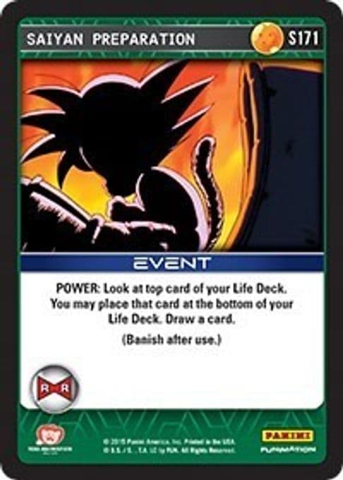 Saiyan Preparation