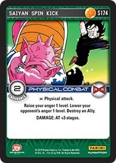 Saiyan Spin Kick