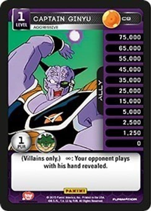 Captain Ginyu - Aggressive