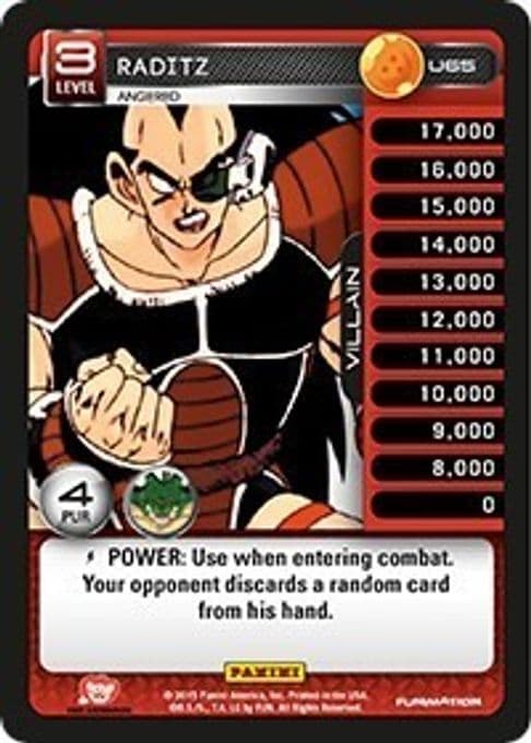 Raditz - Angered