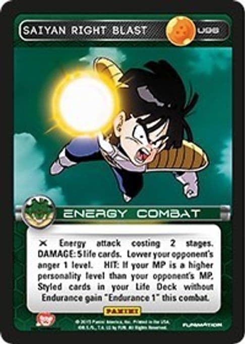 Saiyan Right Blast