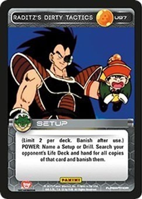 Raditz's Dirty Tactics