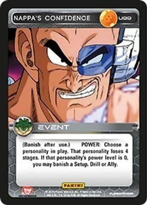Nappa's Confidence