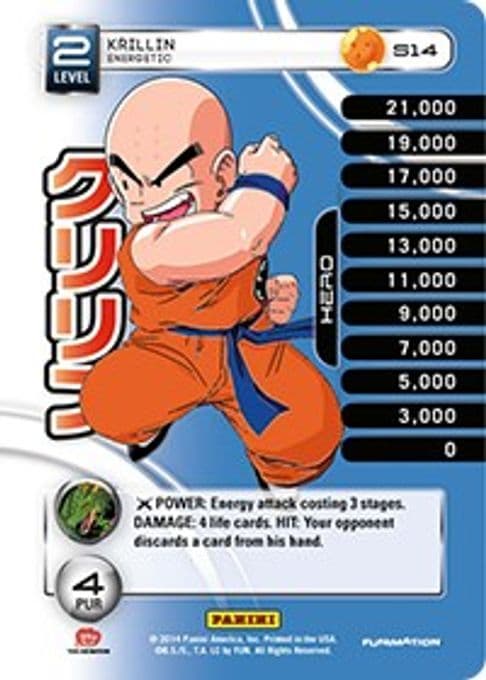 Krillin - Energetic (Rainbow Parallel Foil)