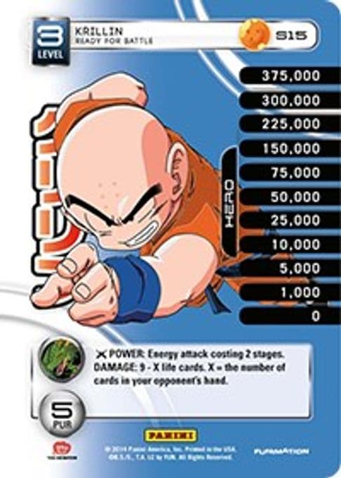 Krillin - Ready for Battle (High Tech Foil)