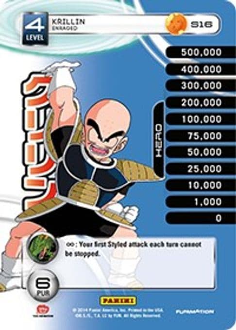 Krillin - Enraged (High Tech Foil)