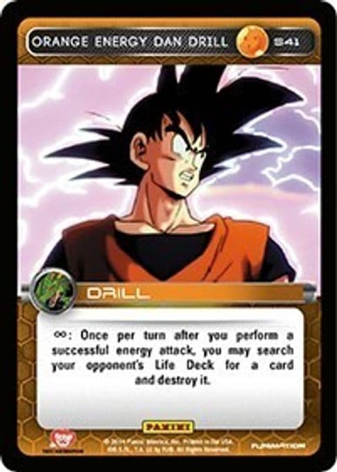 Orange Energy Dan Drill