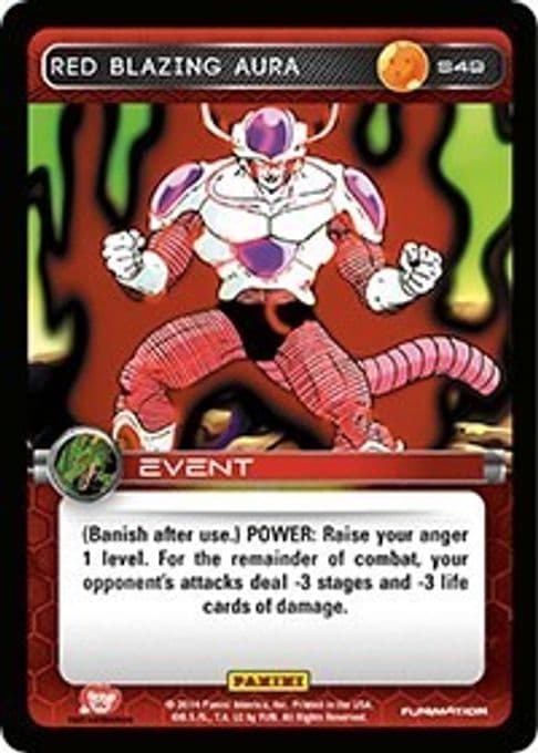 Red Blazing Aura