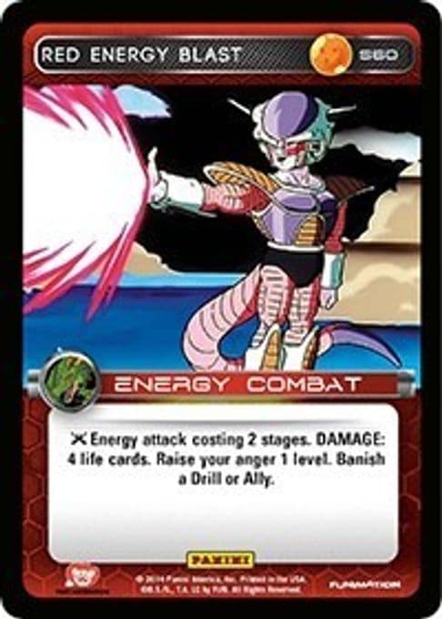 Red Energy Blast