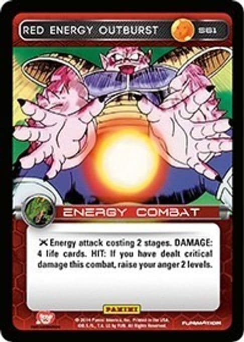 Red Energy Outburst