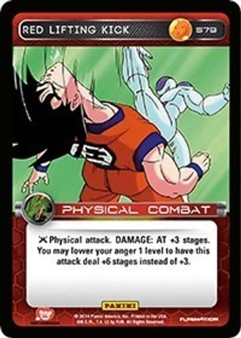 Red Lifting Kick