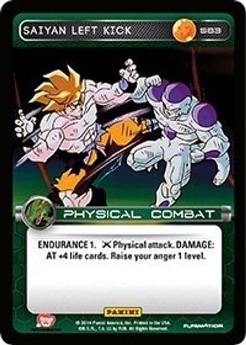 Saiyan Left Kick