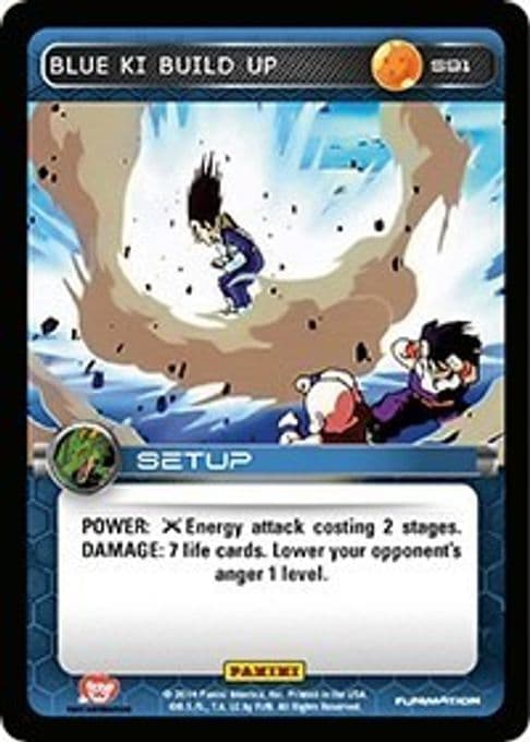 Blue Ki Build Up