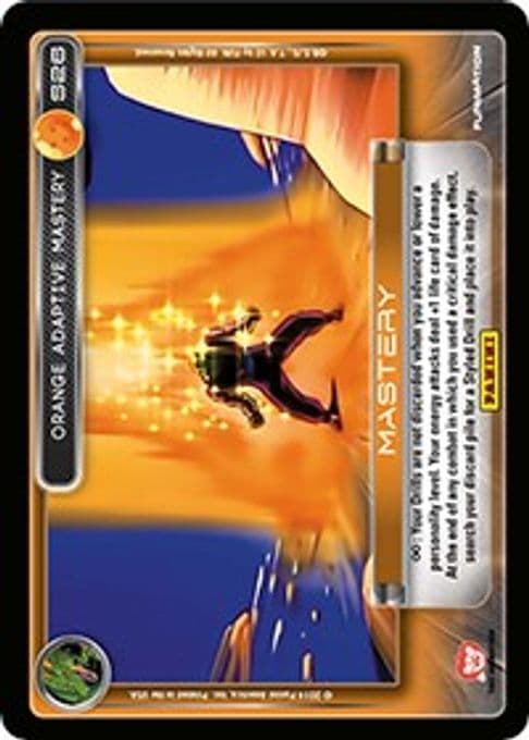 Orange Adaptive Mastery (Rainbow Parallel Foil)